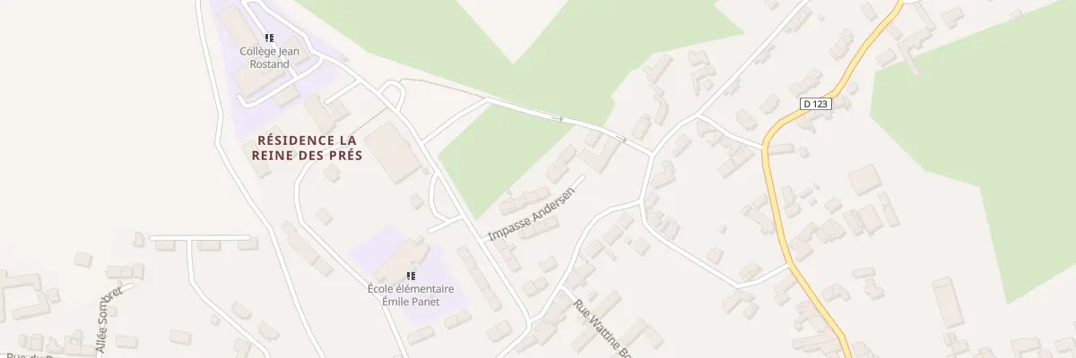 Plan du 19 Cité Andersen à Auchy-lès-Hesdin
