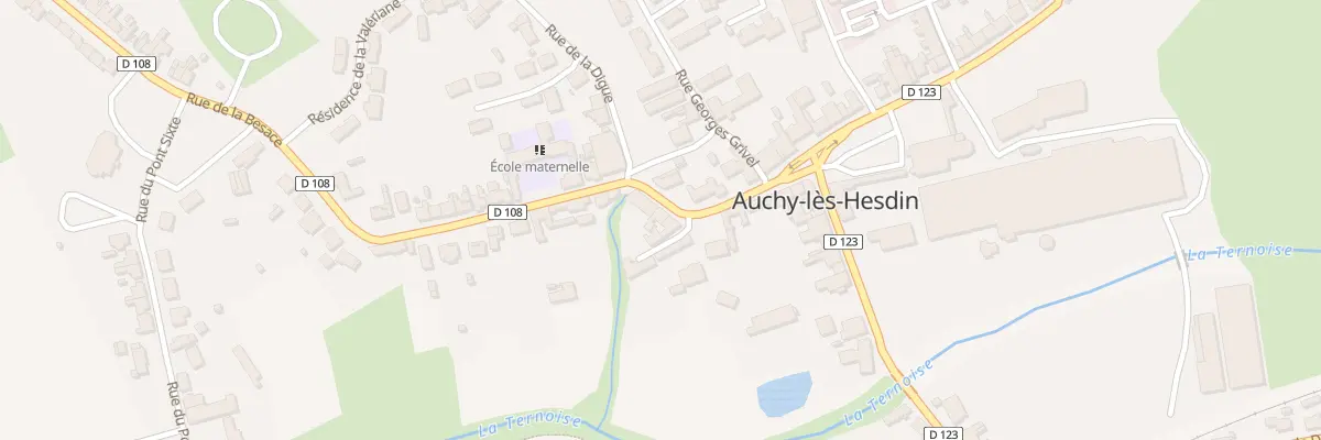 Plan du 19 Rue de la Besace à Auchy-lès-Hesdin