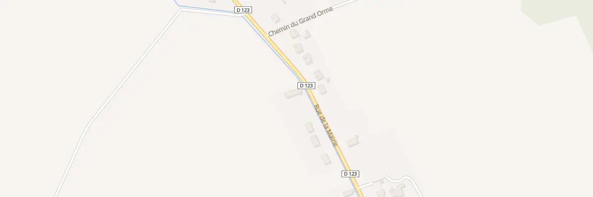 Plan du 10 Rue de la Mairie à Cerbois