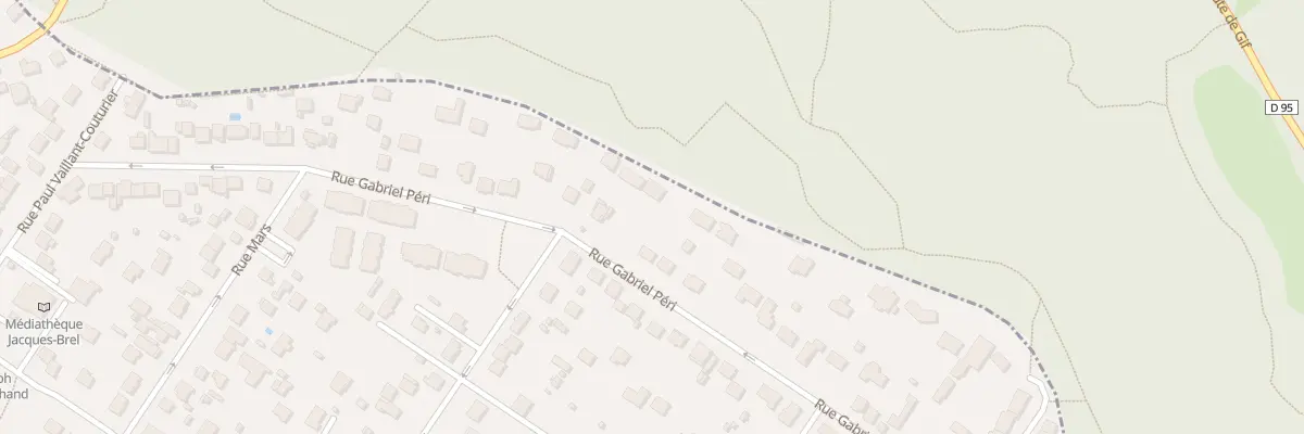 Plan du 49 Rue Gabriel Péri à Magny-les-Hameaux