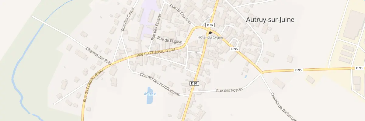 Plan du 4 Rue Alfred Sergent à Autruy-sur-Juine