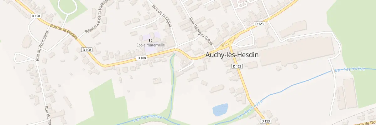 Plan du 17 Rue de la Besace à Auchy-lès-Hesdin