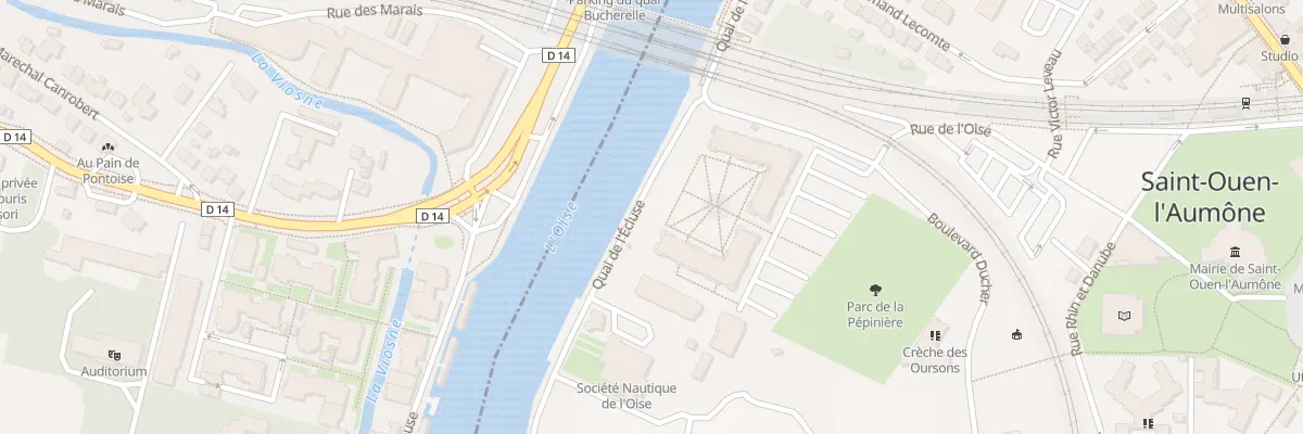 Plan du 4 Rue de l’Oise à Saint-Ouen-l’Aumône