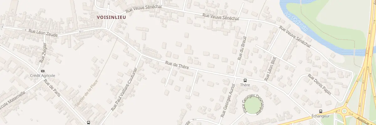 Plan du 47 Rue de Thère à Beauvais