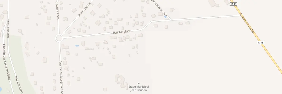 Plan du 20 Rue Maginot au Mérévillois