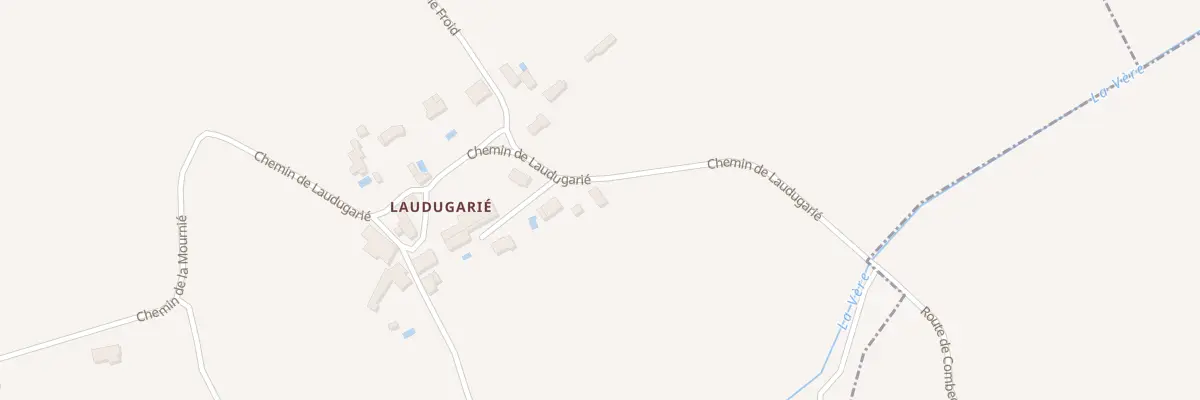 Plan du 5157 Laudugarie à Mailhoc