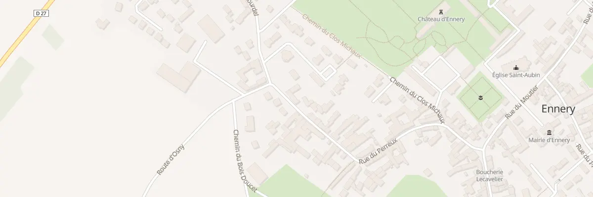 Plan du 32 Rue du Perreux à Ennery