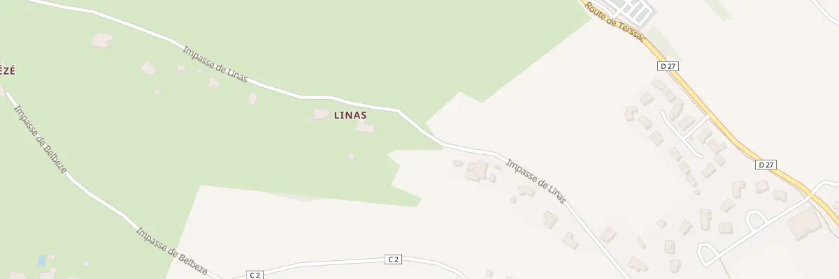 Plan du 435 Imp de Linas à Carlus