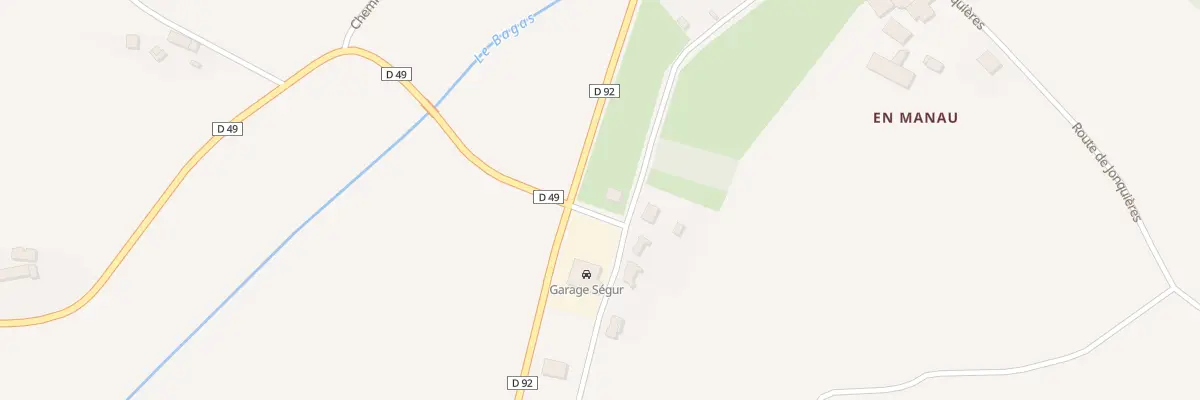 Plan du 111 Rte de Lautrec à Cuq
