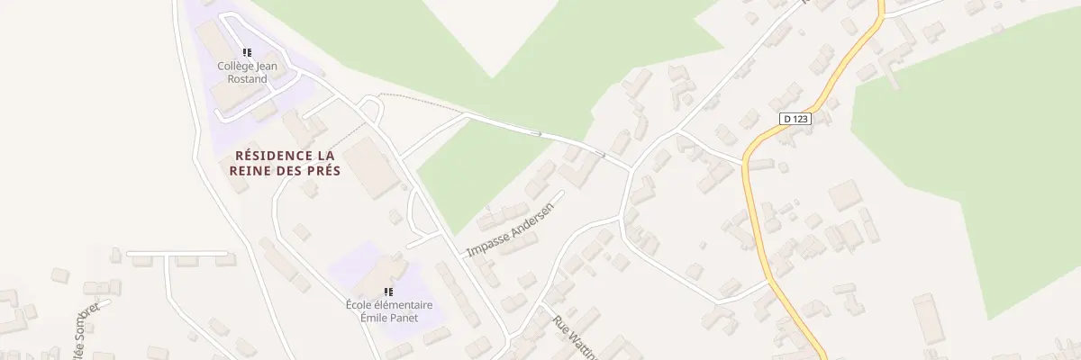 Plan du 23 Cité Andersen à Auchy-lès-Hesdin