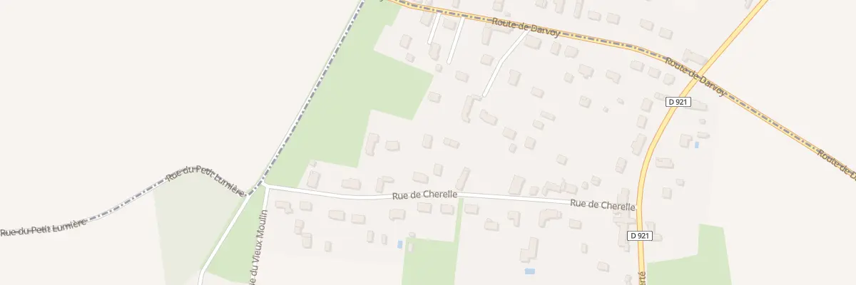 Plan du 24B Rue de Chérelle à Férolles