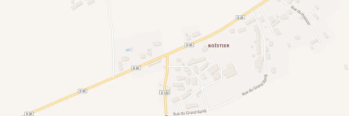 Plan du 1 Rue du Village d’En Haut à Cerbois