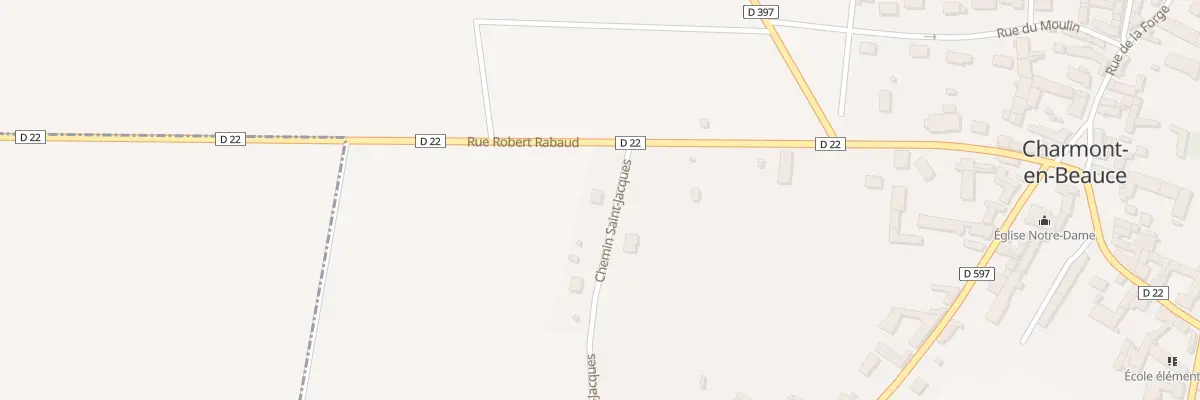Plan du 5214 La Croix St Jacques à Charmont-en-Beauce