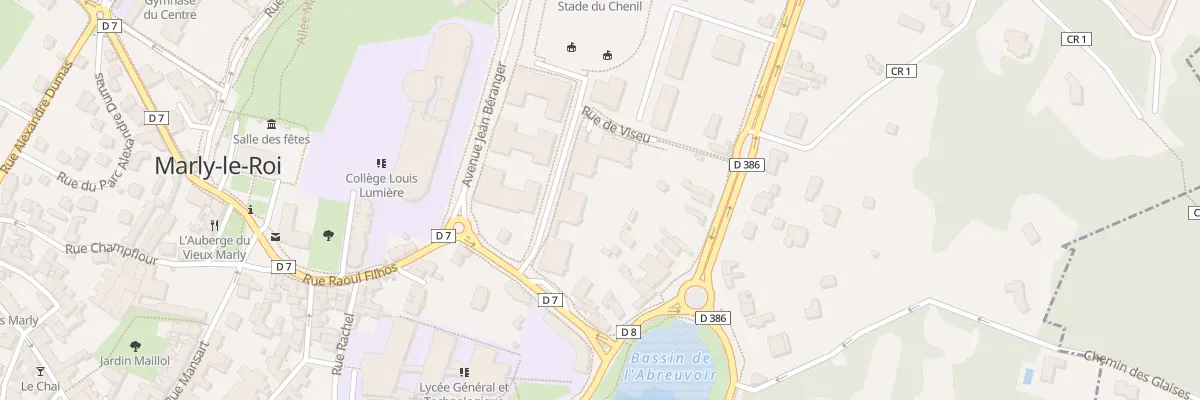 Plan du 6 Rue de Viseu à Marly-le-Roi