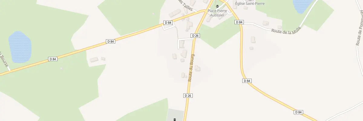 Plan du 7 Rte du Bourg à Feusines