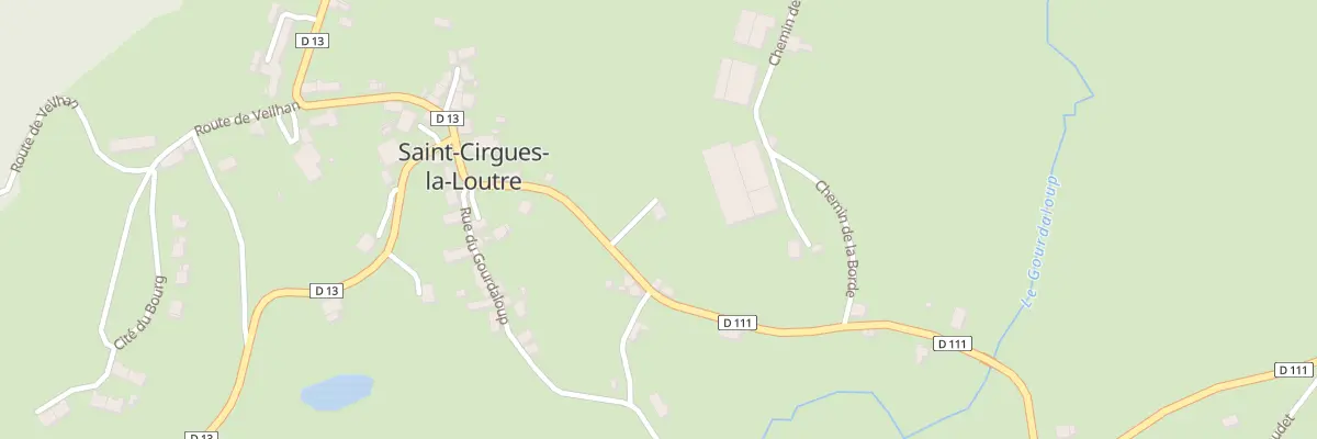 Plan du 3 Rte de Saint-Julien-Aux-Bois à Saint-Cirgues-la-Loutre