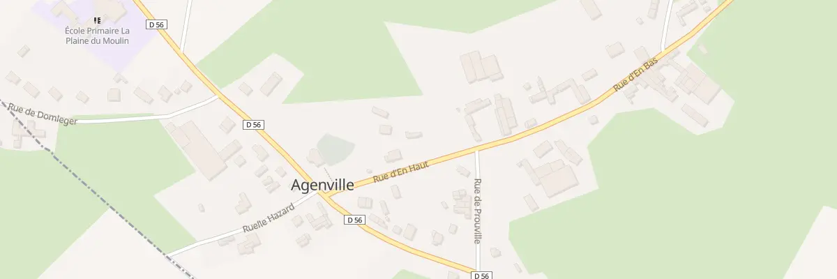 Plan du 5 Rue d’En Haut à Agenville