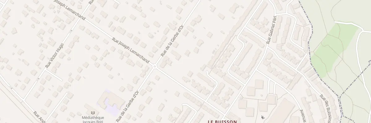 Plan du 17 Rue de la Gerbe d’Or à Magny-les-Hameaux