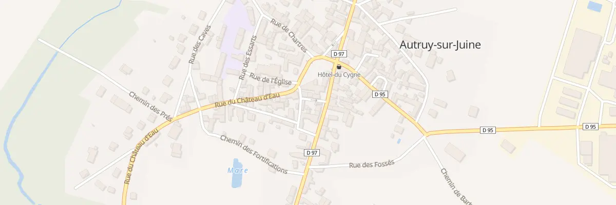 Plan du 3 Rue Sainte Barbe à Autruy-sur-Juine