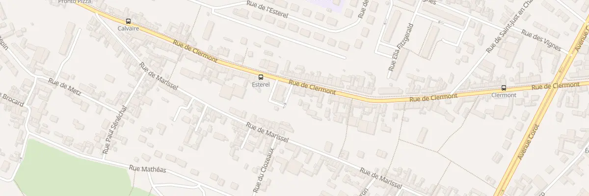 Plan du 128 Rue de Clermont à Beauvais