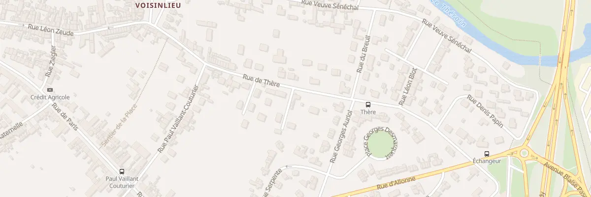 Plan du 42 Rue de Thère à Beauvais