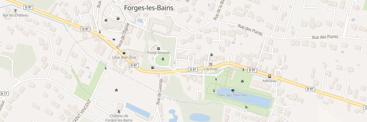 Plan du 11 Rue du Docteur Babin à Forges-les-Bains