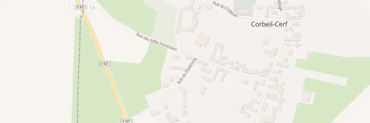 Plan du 39 Rue du Faubourg à Corbeil-Cerf