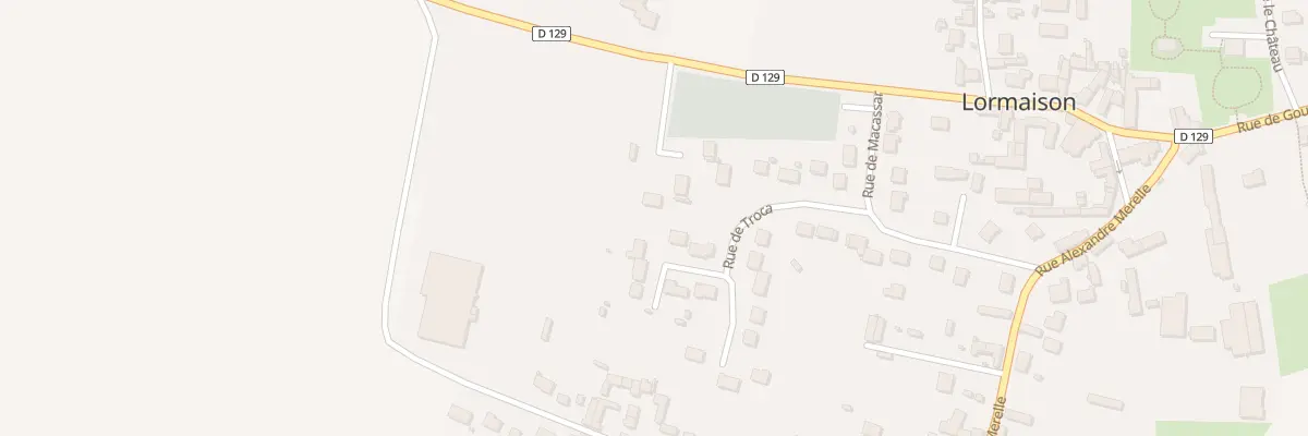 Plan du 1 All du Stade à Lormaison