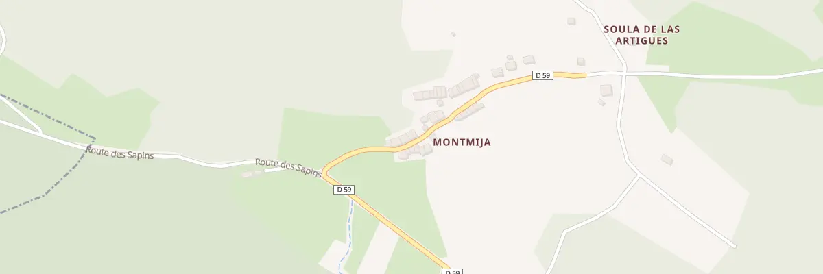 Plan du 53 Hameau de Montmija à Coudons