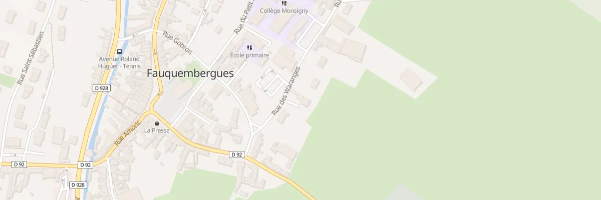 Plan du 8 Rue des Waranges à Fauquembergues