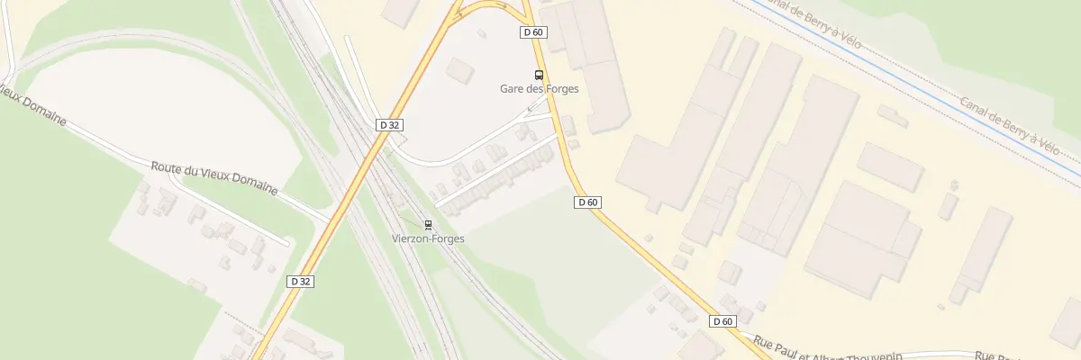 Plan du 9 Imp Ancienne Cite Verrerie à Vierzon