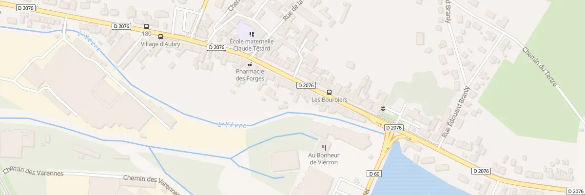 Plan du 90 Rue Etienne Marcel à Vierzon