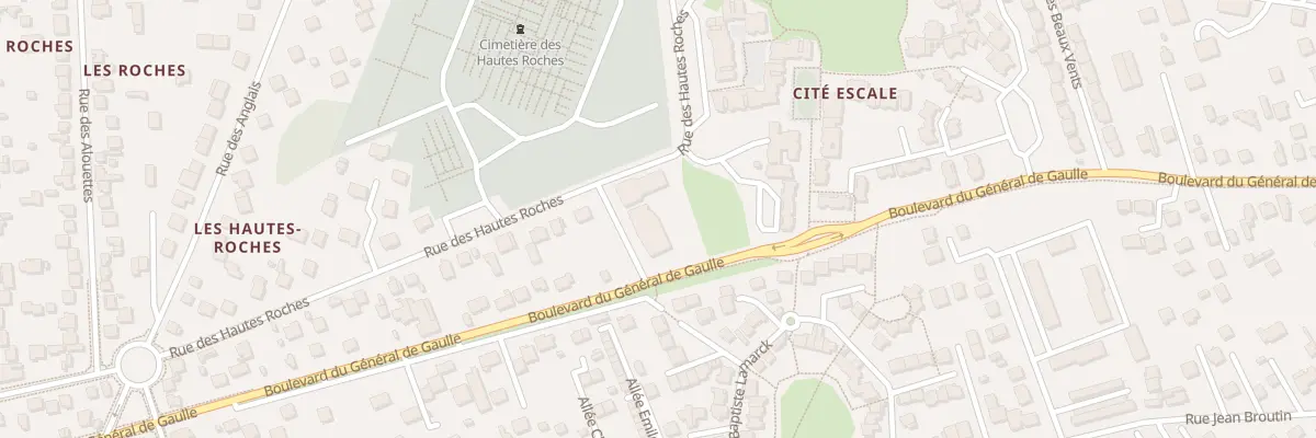 Plan du 125 Bd du Général de Gaulle à Conflans-Sainte-Honorine