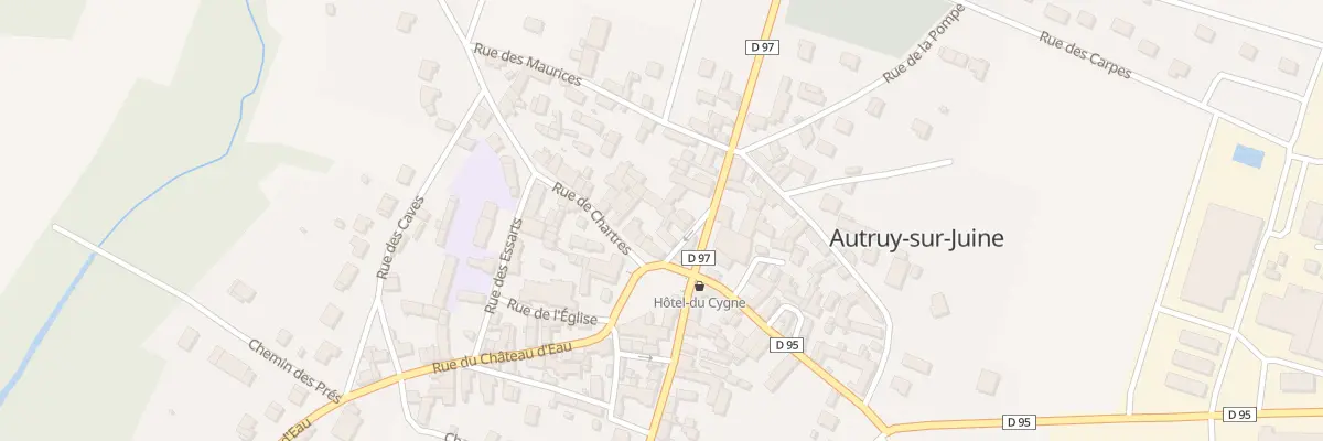 Plan du 10 Rue de la Libération à Autruy-sur-Juine