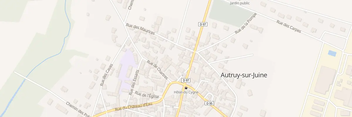 Plan du 12 Rue de la Libération à Autruy-sur-Juine