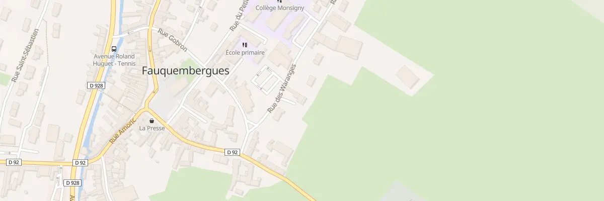 Plan du 6 Rue des Waranges à Fauquembergues