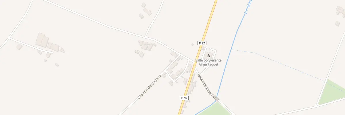 Plan du 2 Che Chemin de la Clarie à Cuq