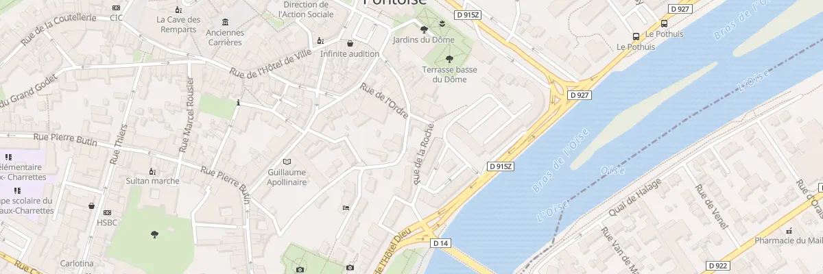 Plan du 37 Rue de la Roche à Pontoise