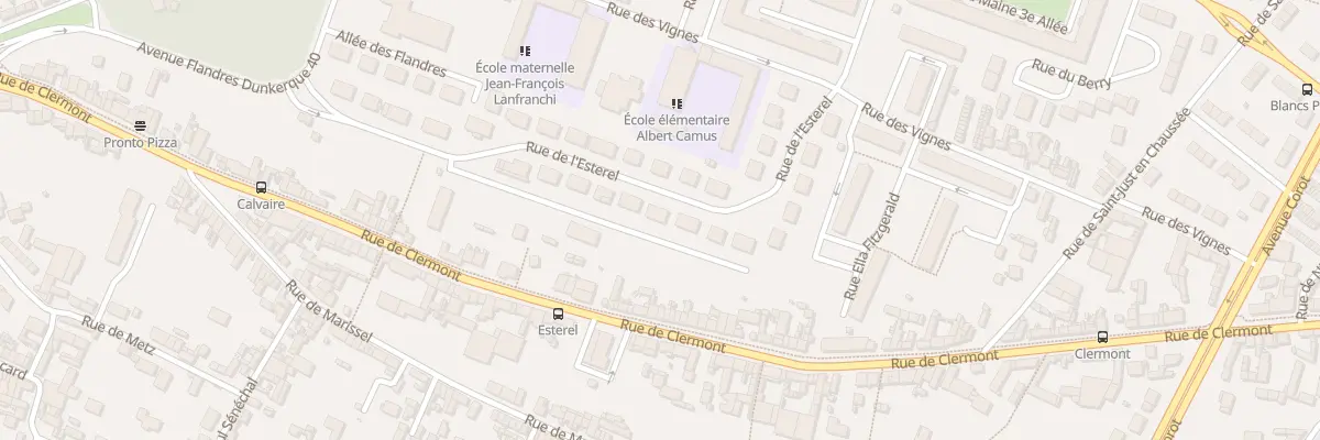 Plan du 14 Rue de l’Esterel à Beauvais