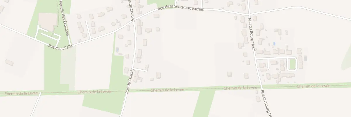 Plan du 31 Rue de Chaudy à Darvoy