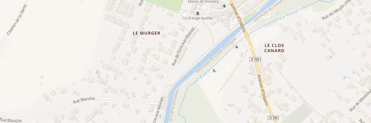 Plan du 21 Rue du Pont aux Moines à Donnery