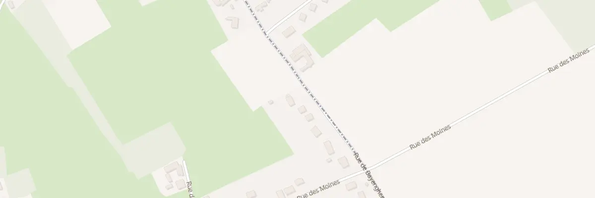 Plan du 1004 Rue de Bayenghem à Nordausques