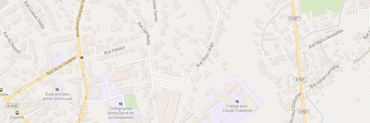 Plan du 11 Rue Victor Hugo à Pontoise