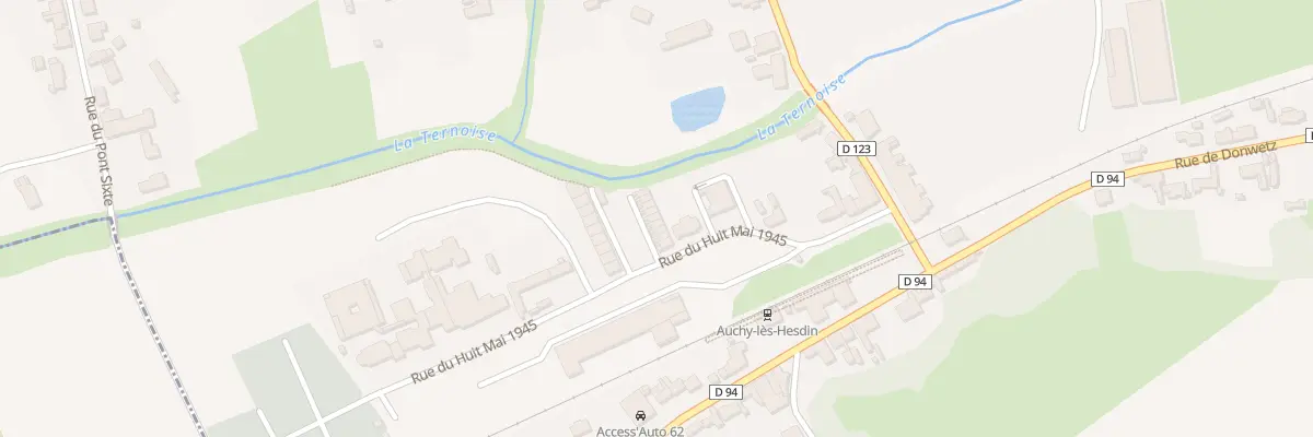 Plan du 11 Rue du Huit Mai à Auchy-lès-Hesdin