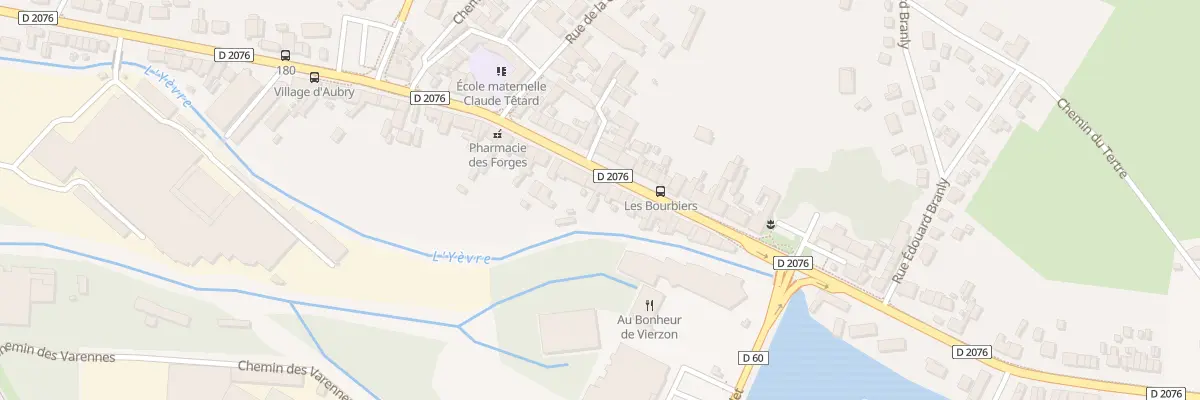 Plan du 94 Rue Etienne Marcel à Vierzon