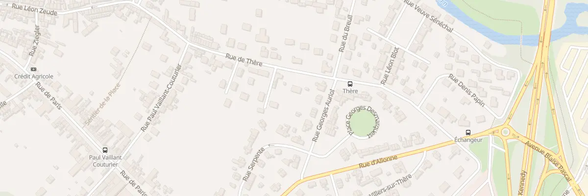 Plan du 48 Rue de Thère à Beauvais
