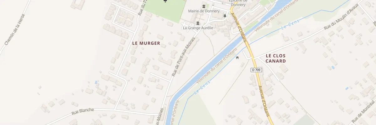 Plan du 15 Rue du Pont aux Moines à Donnery