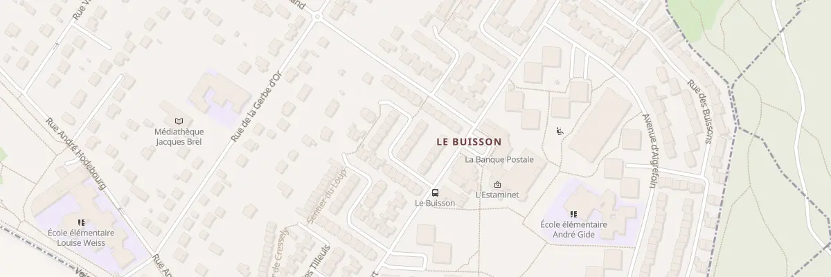 Plan du 8 All du Moulin Neuf à Magny-les-Hameaux