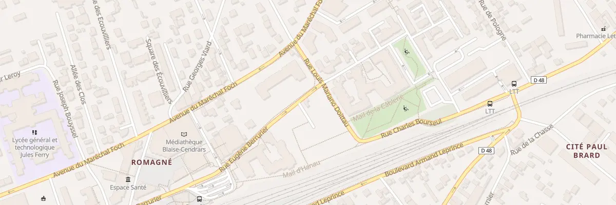 Plan du 28 Rue Eugène Berrurier à Conflans-Sainte-Honorine