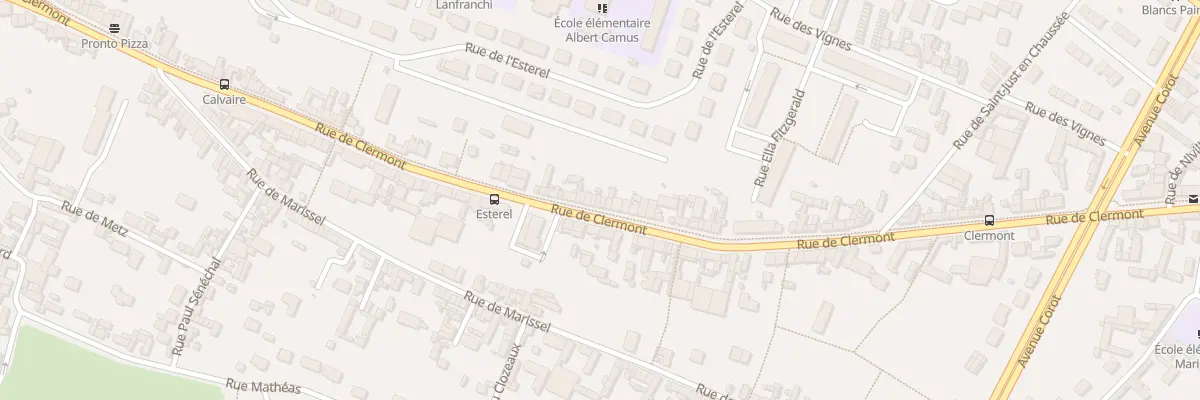 Plan du 133 Rue de Clermont à Beauvais